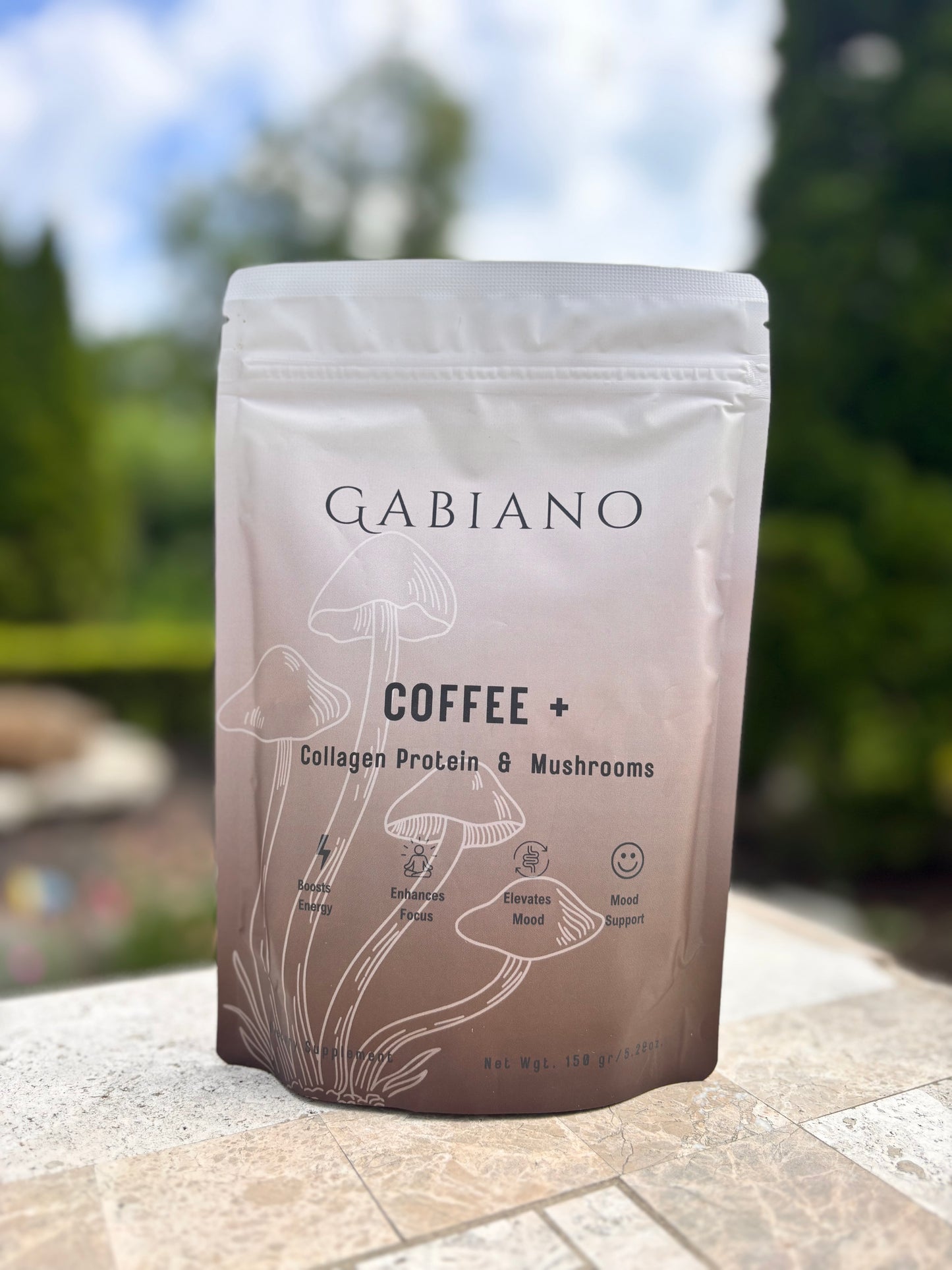 Mushroom Collagen Coffee by GABIANO
