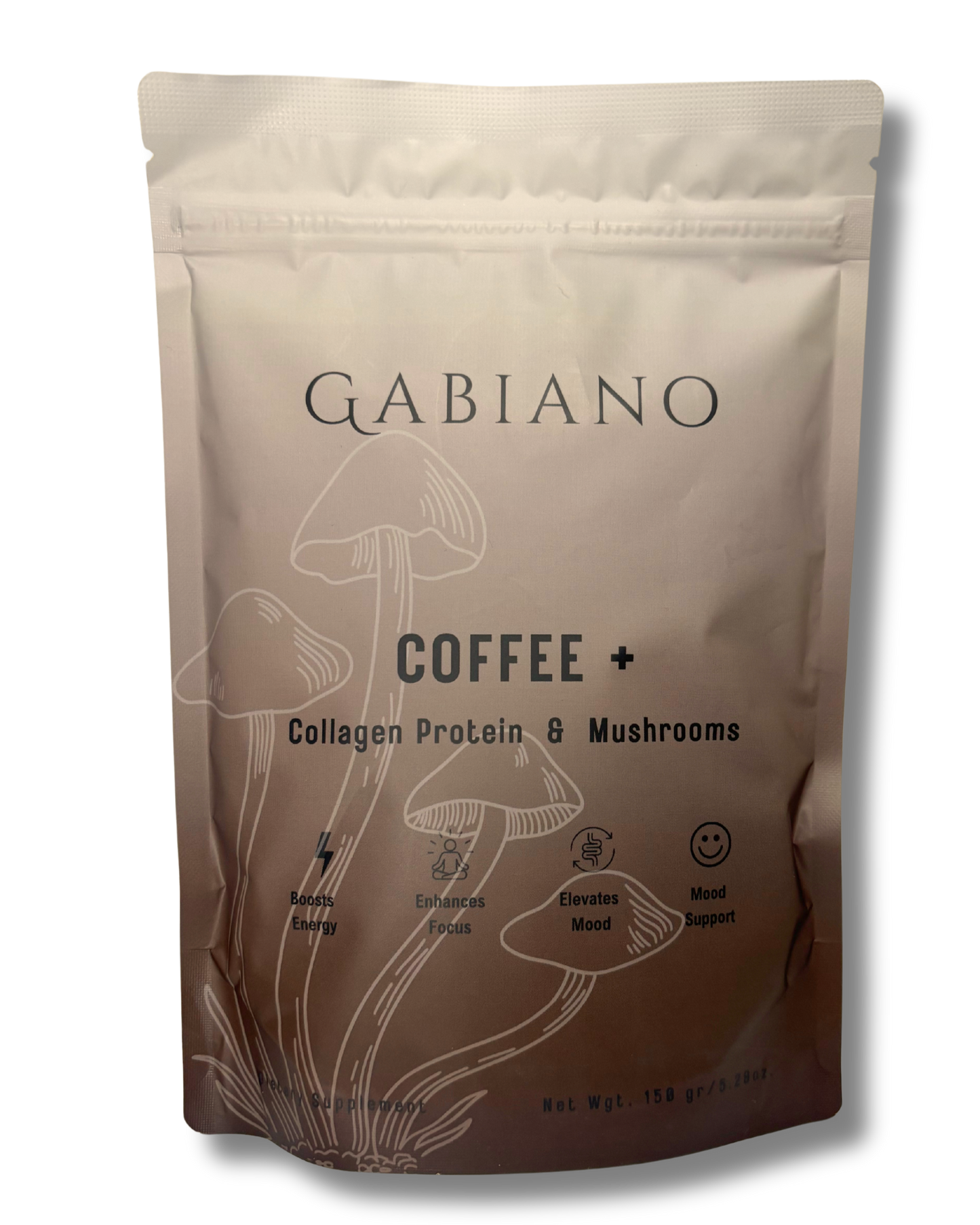 Mushroom Collagen Coffee by GABIANO
