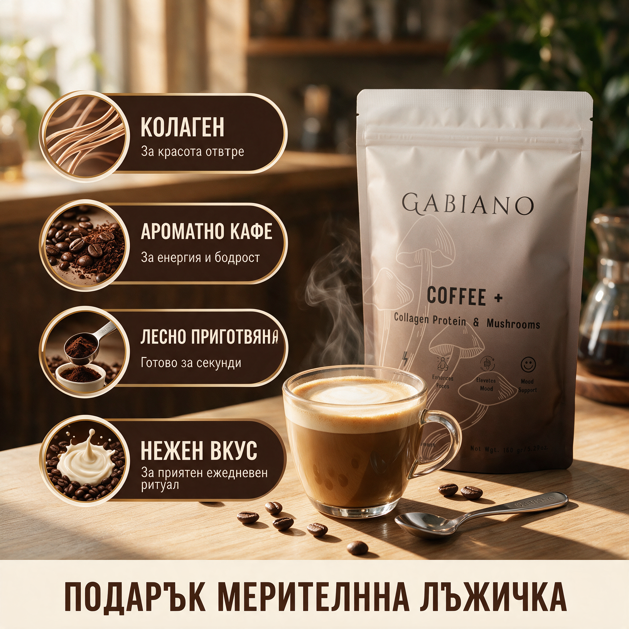 Gabiano COLLAGEN Coffee+