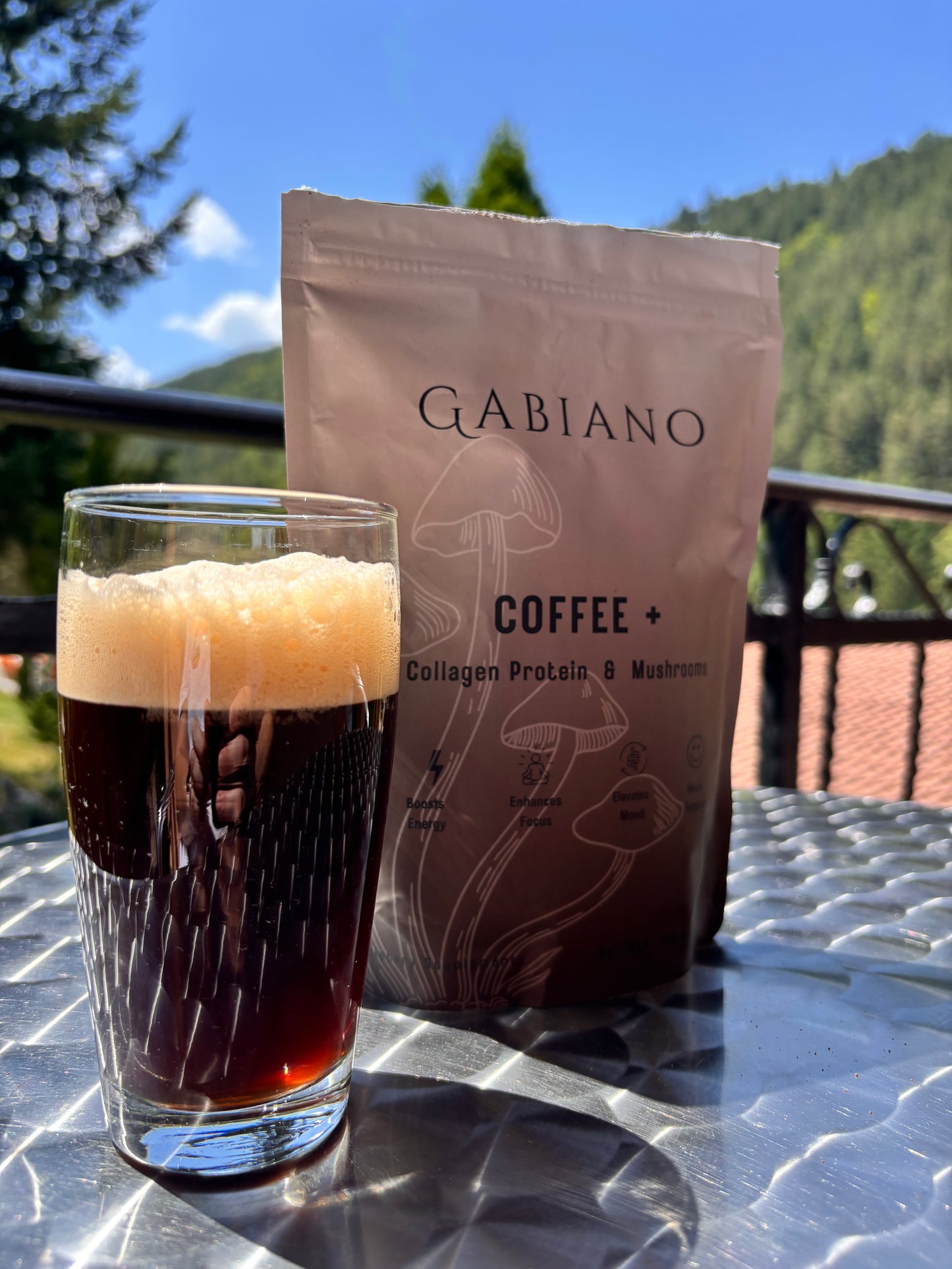 Mushroom Collagen Coffee by GABIANO